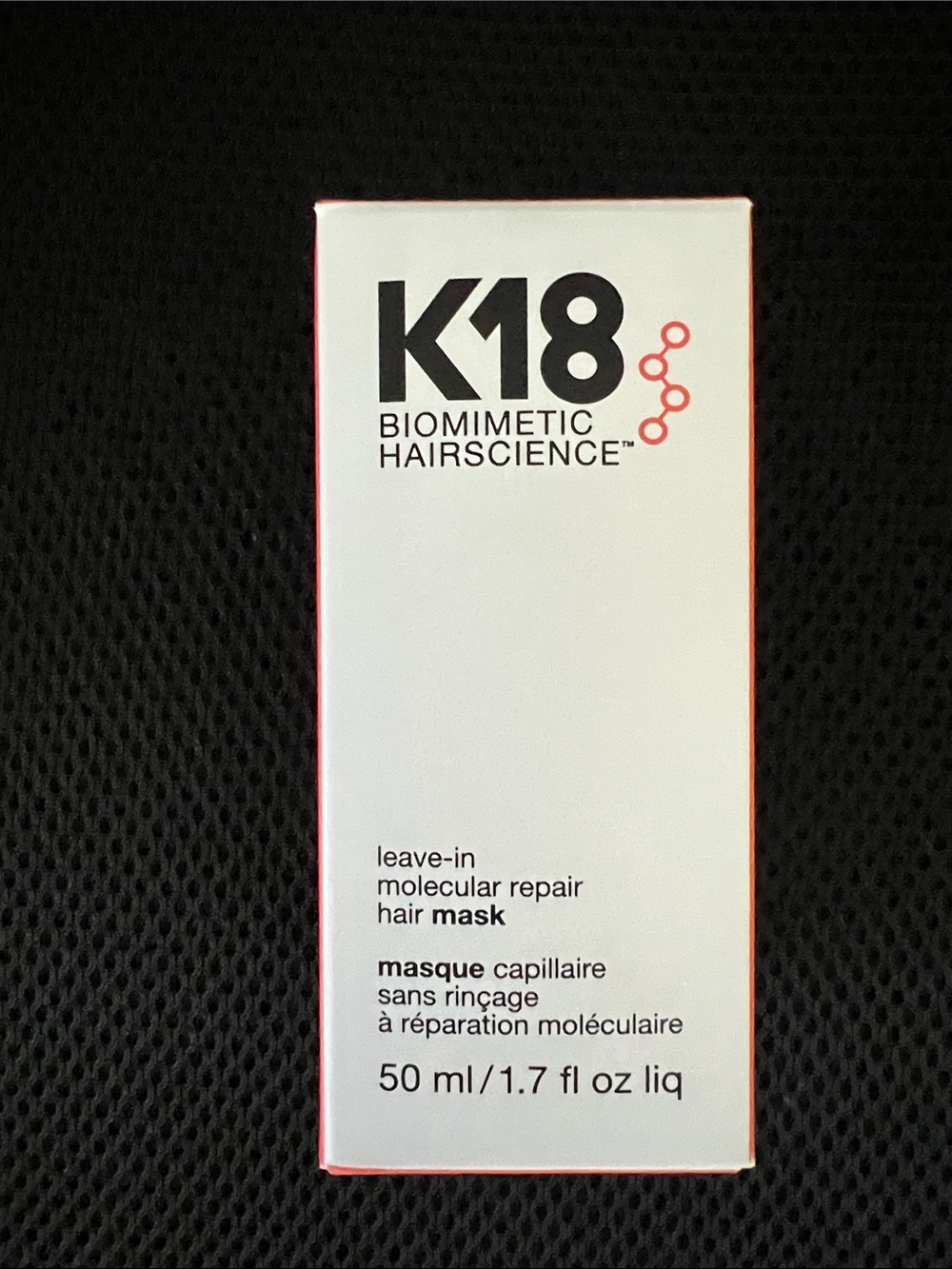 K18 Leave-In Molecular Repair Hair Mask — White